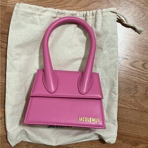 Pink Jacquemus bag